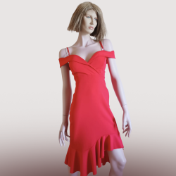 Robe courte