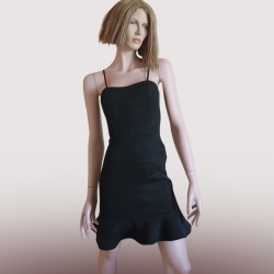 Robe courte