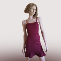 Robe courte