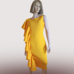 Robe courte