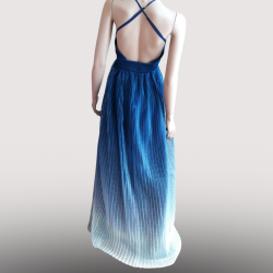 Robe Longue Cinderella Bleu