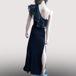 Robe Longue Cinderella Bleu ciel