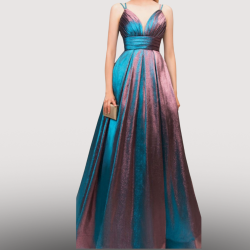 Robe Longue Élégance Royale