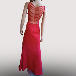 Robe Longue Sexy Rouge