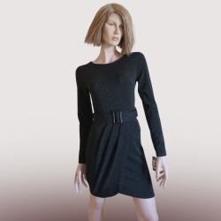 Robe courte