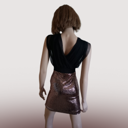 Robe courte